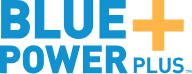 blue power plus logo