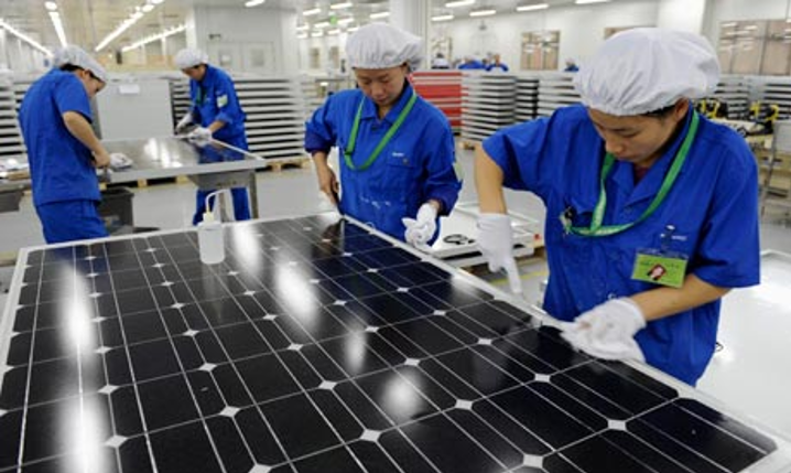 solar panel manufacturing