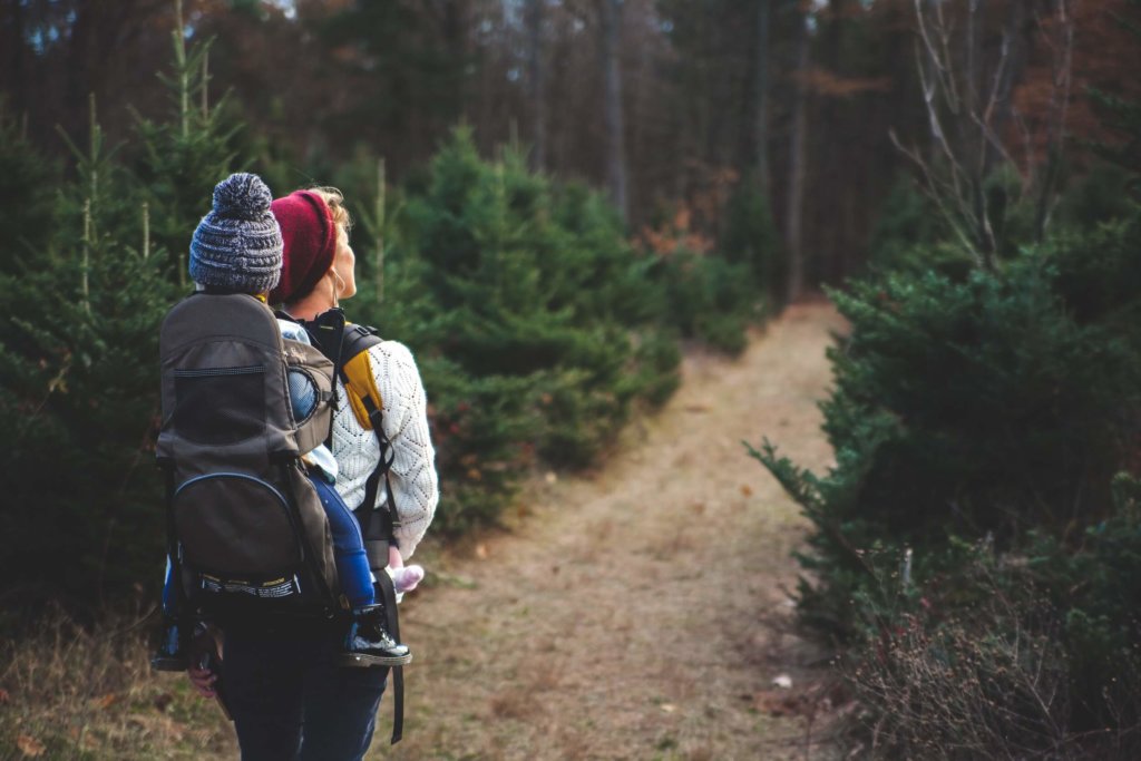 Woman Hiking