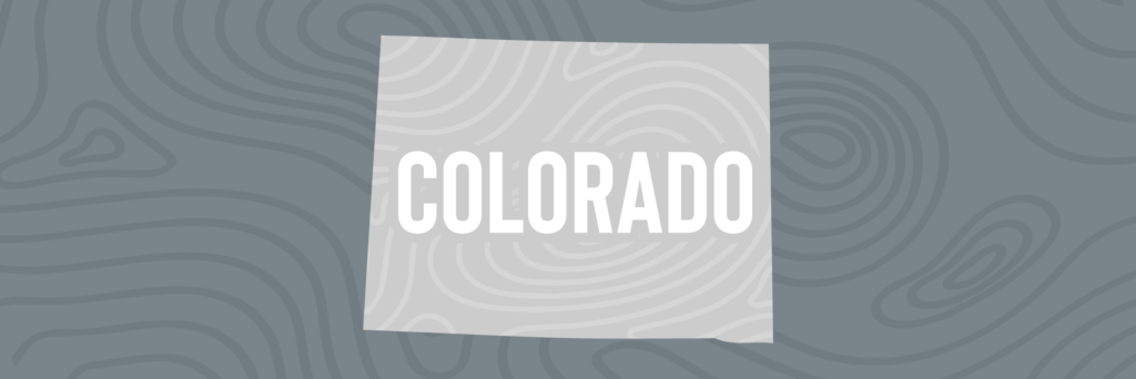 Solar Incentives to Take Advantage of Today_Colorado Silhouette of Colorado state in various shades of grey